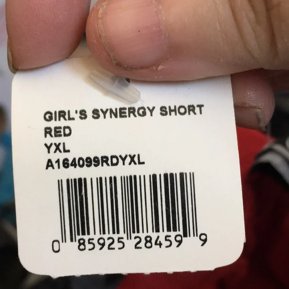 FINAL MARKDOWN NWT girls Easton shorts xl
